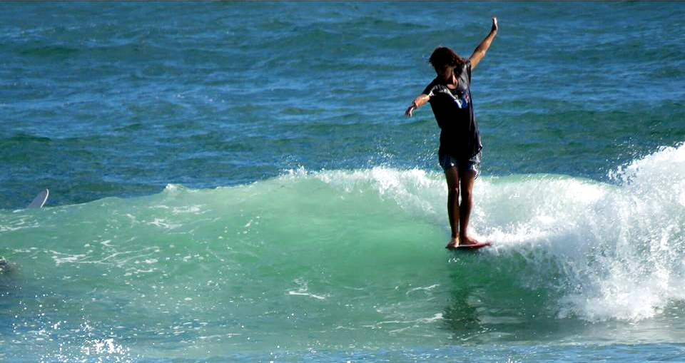 Joel Surfing